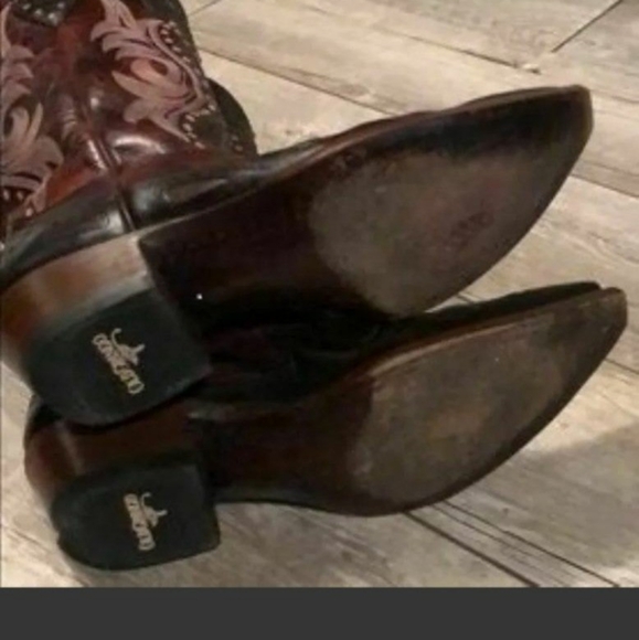 Old gringo western boots brown and black color - Picture 6 of 7